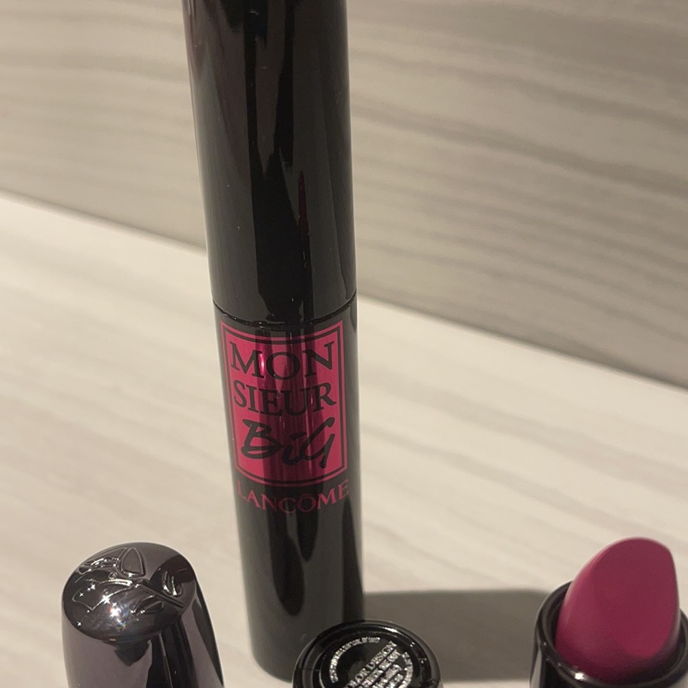 Lancôme set: Monsieur Big Mascara + 💄💄 + brush - Picture 2 of 9